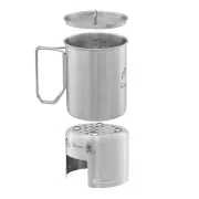 Sada na vaření Helikon Pathfinder Stainless Steel Bottle Cook Set