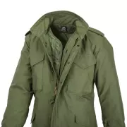 Bunda Helikon M65 NyCo Sateen, Woodland