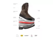 Boty Alpina Hunter Heat - vyhřívaná obuv, hnědé 42