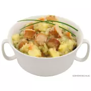 MFH Bramborová polévka s vídeňskou klobásou, Konzervované, 400 g MFH Bramborová polévka s vídeňskou klobásou, Konzervované, 400 g