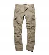 Kalhoty Vintage Industries Reef, olive Velikost 3XL