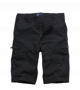 Kraťasy Vintage Industries Beltana technical short, Černá Velikost 36