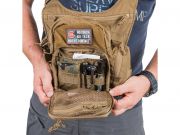 Taška přes rameno Helikon EDC Side Bag® - Cordura® (11 l), Shadow Grey