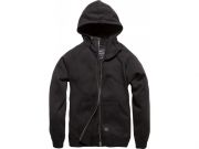 Mikina s kapucí Vintage Industries Basing, černá Velikost XXL