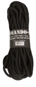 Lano Commando, černé 15metrů Průměr 0,5 mm