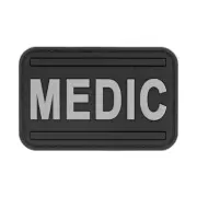 Nášivka gumová JTG Medic Rubber Patch, SWAT