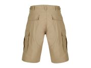 Kraťasy Helikon BDU Shorts - Cotton Ripstop, khaki