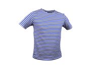 Ruské námořnické triko Marine - krátký rukáv, světle modré