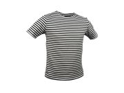 Ruské námořnické triko Marine - krátký rukáv, černé