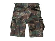 Kraťasy Brandit BDU Ripstop Shorts, woodland Kraťasy Brandit BDU Ripstop Shorts, woodland
