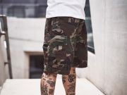 Kraťasy Brandit BDU Ripstop Shorts, woodland Kraťasy Brandit BDU Ripstop Shorts, woodland