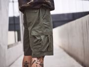 Kraťasy Brandit BDU Ripstop Shorts, oliv