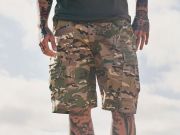 Kraťasy Brandit BDU Ripstop Shorts, tactical camo