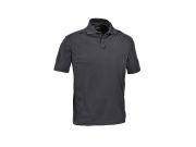 Triko s kapsami Defcon 5 Advanced Tactical Polo Short Sleeves, černé Triko s kapsami Defcon 5 Advanced Tactical Polo Short Sleeves, černé