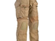 Kalhoty Defcon 5 Gladio Tactical Pants s chrániči kolen, Coyote Tan Kalhoty Defcon 5 Gladio Tactical Pants s chrániči kolen, Coyote Tan