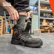 Ponožky Bennon MERINO TREK, zelené