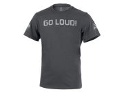 Triko Direct Action T-Shirt Logo D.A. PL Flag (#2), Shadow Grey