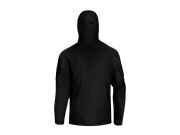 Fleecová mikina s kapucí Clawgear Lynx Fleece Hoody, Černá