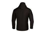Softshellová bunda s kapucí Clawgear Rapax Hoody, černá