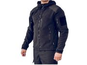Fleecová bunda Texar Fleece Jacket Husky, černá