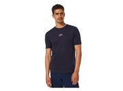 Triko Oakley Bark New Short Sleeve, Fathom/White Triko Oakley Bark New Short Sleeve, Fathom/White