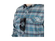 Košile Helikon Defender Mk2 PILGRIM Shirt, Blue Plaid