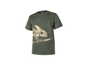 Triko Helikon Full Body Skeleton, Olive Green