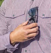 Košile Helikon Covert Concealed Carry Shirt, Scarlet Flame Checkered Košile Helikon Covert Concealed Carry Shirt, Scarlet Flame Checkered
