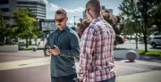 Košile Helikon TRIP Shirt - Nylon Blend, Indigo Plaid