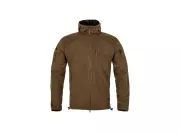 Fleecová mikina Helikon Alpha Hoodie Jacket - Grid Fleece, Coyote Fleecová mikina Helikon Alpha Hoodie Jacket - Grid Fleece, Coyote