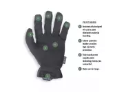 Rukavice Mechanix Wear Fastfit Touch Screen dámské, černé, vel. S Rukavice Mechanix Wear Fastfit Touch Screen dámské, černé, vel. S
