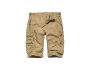 Kraťasy Vintage Industries Gandor, Dark Khaki Kraťasy Vintage Industries Gandor, Dark Khaki