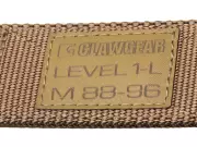Opasek Clawgear Level 1-L Belt, Coyote Opasek Clawgear Level 1-L Belt, Coyote
