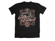 Triko Mars&Arms COCKED-N-LOCKED, střih Classic, černé