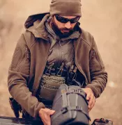 Fleecová bunda Helikon Patriot MK2, Černá