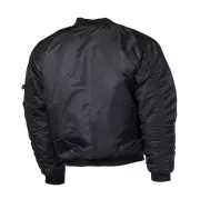 Letecká bunda MFH US Pilotenjacke MA1, Černá