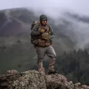 Pouzdro na dalekohled Eberlestock Small Recon Modular Bino Harness, Coyote