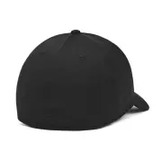 Kšiltovka Under ArmourBasecap Blitzing Stretch Fit HeatGear, černá s bílým logem