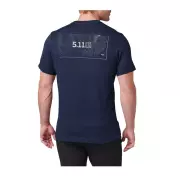 Triko 5.11 Coordinate Tee, Pacific Navy