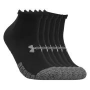 Ponožky Under ArmourSocken HeatGear®, střední, 3ks, Černé Ponožky Under ArmourSocken HeatGear®, střední, 3ks, Černé