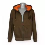 Mikina na zip C.I.T. s kapucí a potiskem - motiv jelen Mikina na zip C.I.T. s kapucí a potiskem - motiv jelen