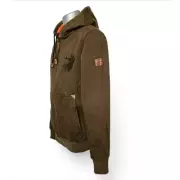 Mikina na zip C.I.T. s kapucí a potiskem - motiv jelen Mikina na zip C.I.T. s kapucí a potiskem - motiv jelen