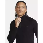 Funkční triko CRAFT ADV Wool Merino HZ, černé