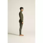 Funkční triko CRAFT ADV Wool Merino HZ, zelené