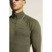 Funkční triko CRAFT ADV Wool Merino HZ, zelené