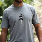 Triko Magpul Hula Girl CVC T-Shirt, šedé