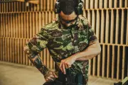 Havajská košile Helikon-Tex Hawaiian Shirt, Brushstroke Camo Havajská košile Helikon-Tex Hawaiian Shirt, Brushstroke Camo
