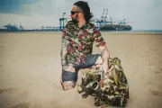 Havajská košile Helikon-Tex Hawaiian Shirt, Brushstroke Camo Havajská košile Helikon-Tex Hawaiian Shirt, Brushstroke Camo