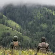 Pouzdro na dalekohled Eberlestock Small Recon Modular Bino Harness, OD Green