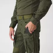 Kalhoty Helikon MCDU PolyCotton Stretch Ripstop - US Woodland / Olive Green